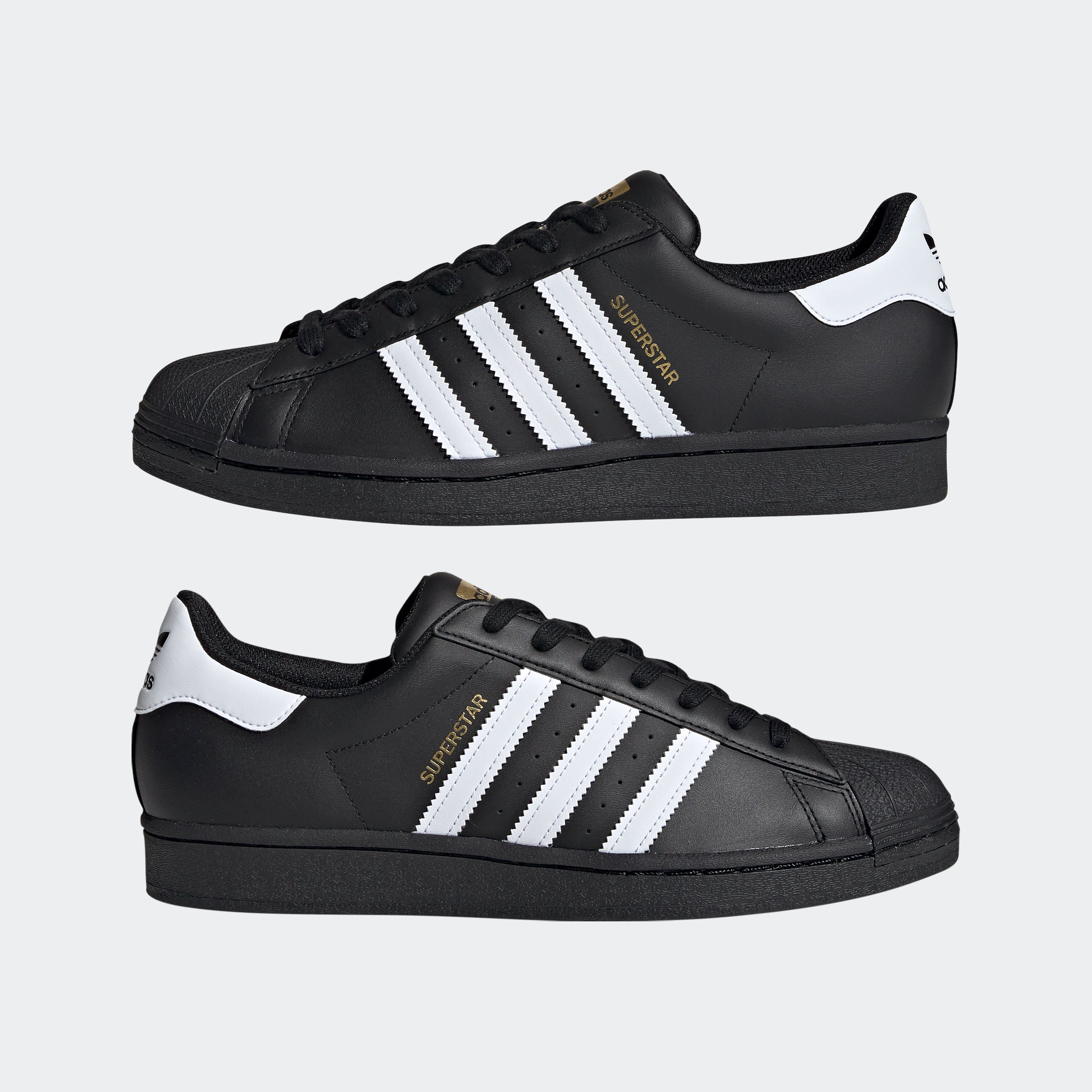 Adidas trainer nere pelle Clearance