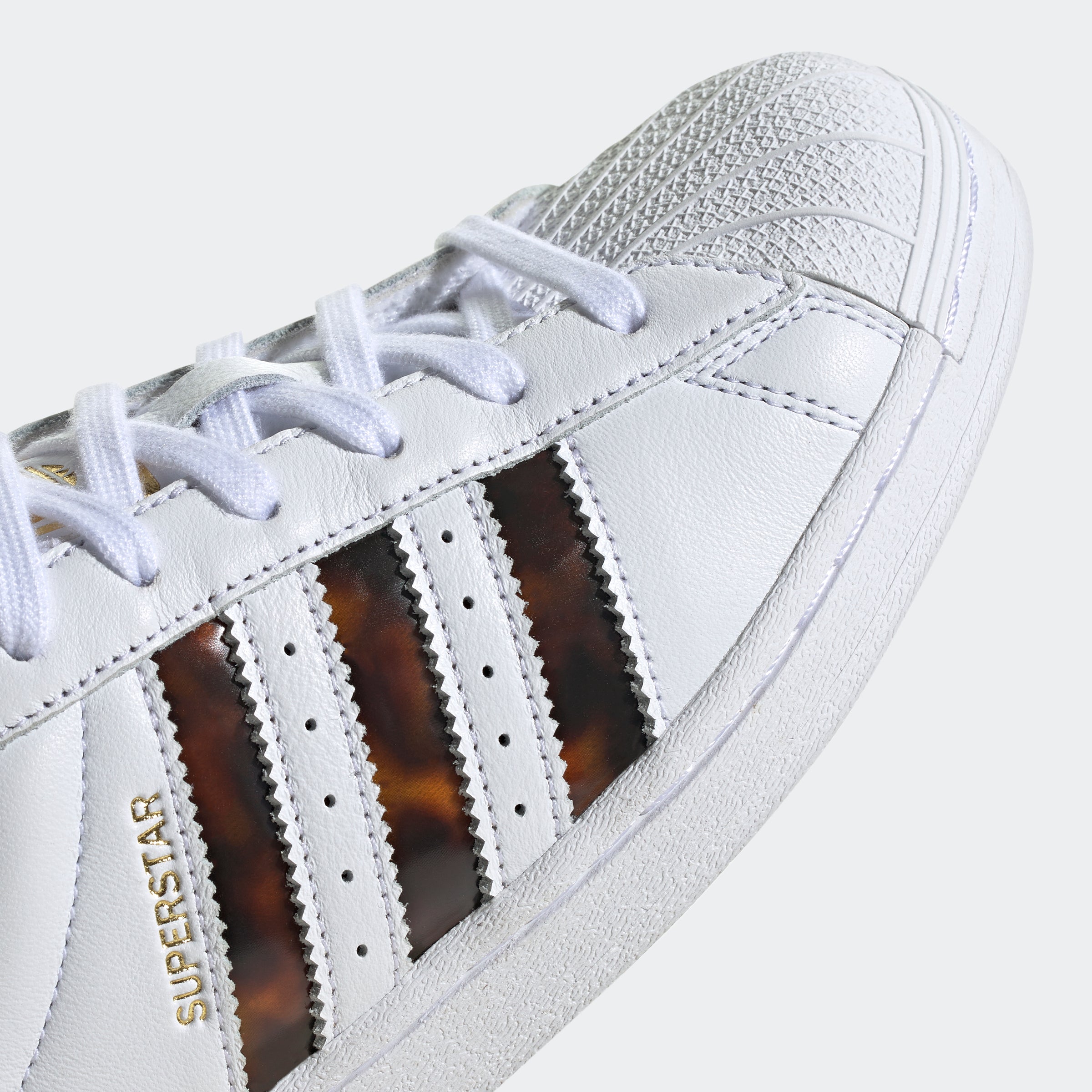 Women's adidas Originals Superstar Shoes Tortoise