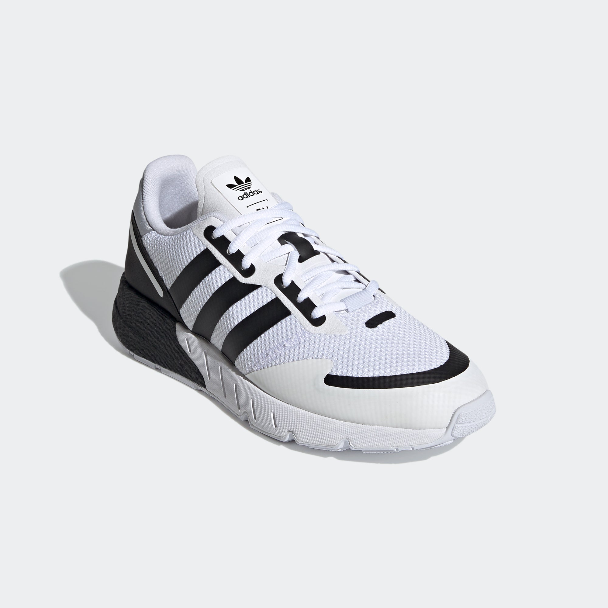 Men's adidas Originals ZX 1K Boost Shoes White Black