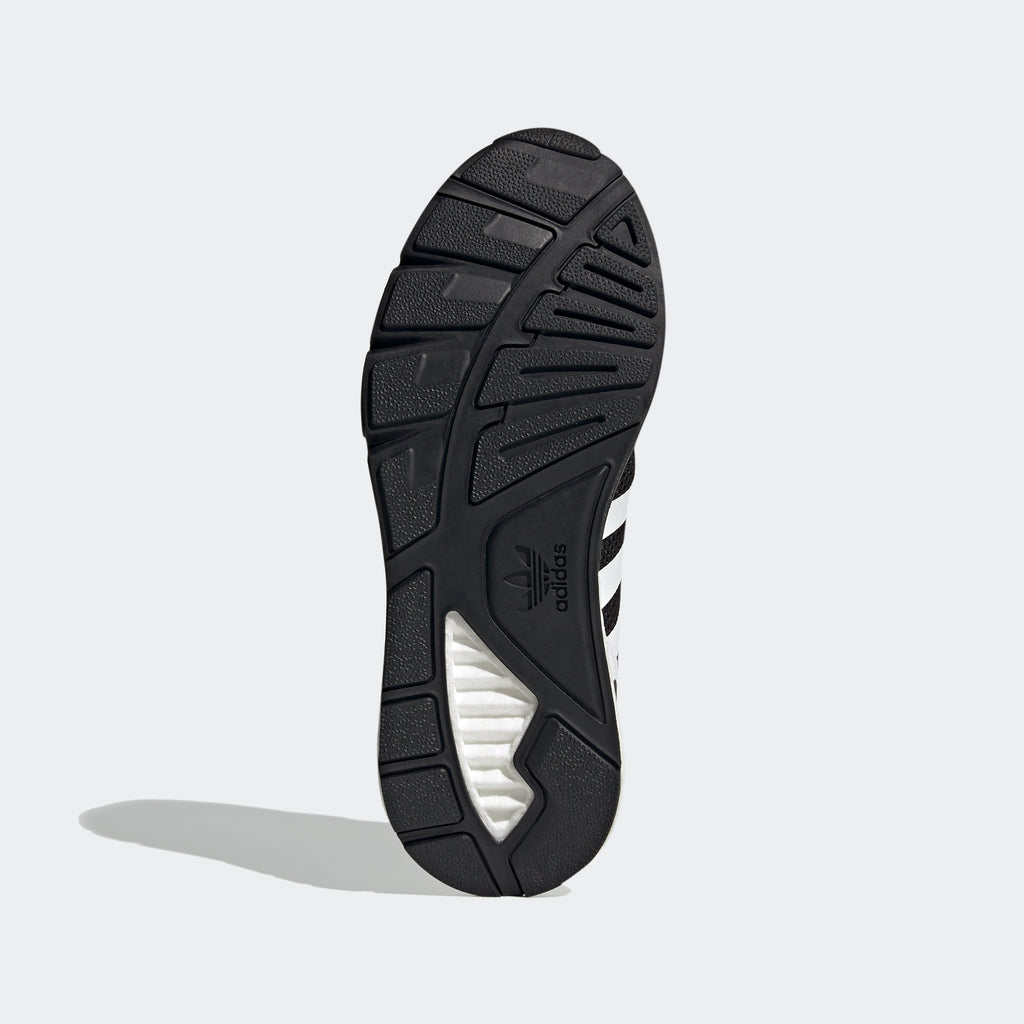 Men's adidas Originals ZX 1K Boost Shoes Black White