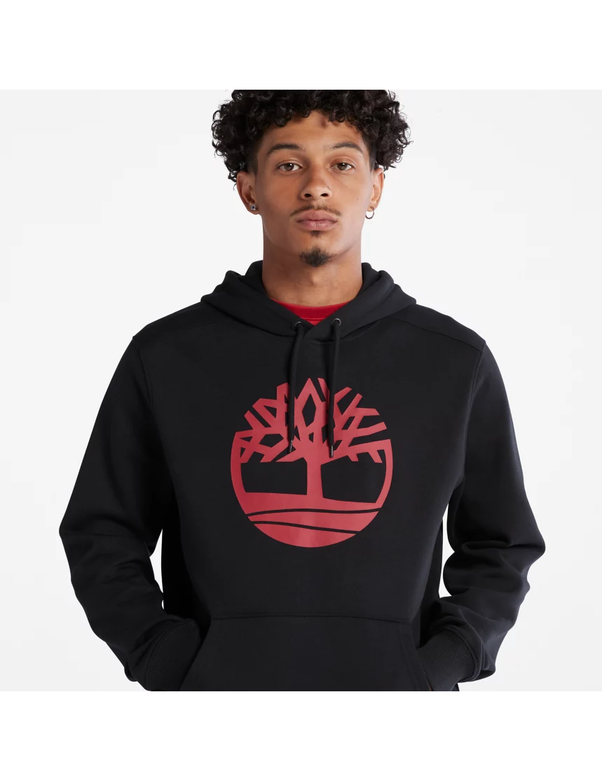 Black sales timberland hoodie