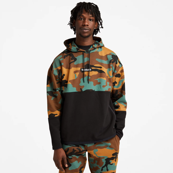 Timberland Camo Print Hoodie Brown TB0A2FP2CK0 Chicago City Sports