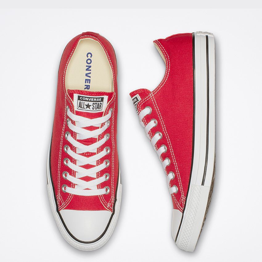 Unisex Converse Chuck Taylor All Star Low Shoes Red