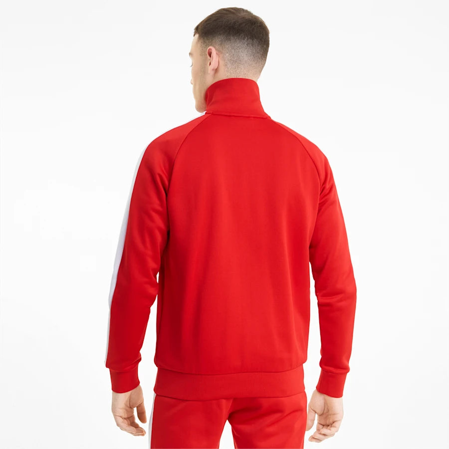 Men's PUMA Iconic T7 Track Jacket Red