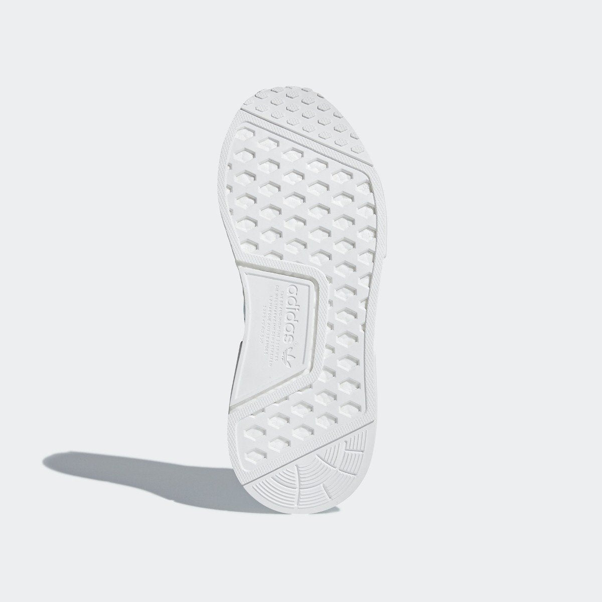 Women's adidas Originals NMD R1 Primeknit Shoes Ice Blue with White